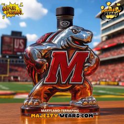 Maryland Terrapins Limited Edition Whiskey Bottle