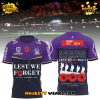 Brisbane Broncos Lest We Forget Special Tee