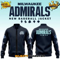 Milwaukee Admirals Special New Baseball Jacket