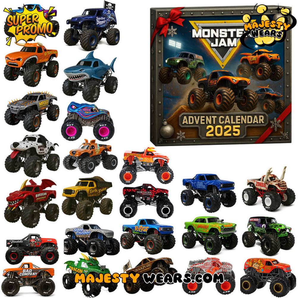 Monster Jam 2025 Advent Calendar Monster Jam 2025 Advent Calendar