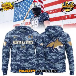Montana State Bobcats Military Appreciation 2025 Special Hoodie