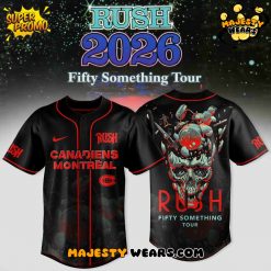 Montreal Canadiens x RUSH 2026 TOUR Special Baseball Jersey