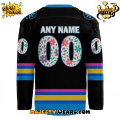 Muskegon Lumberjacks Dia De Los Muertos Custom Hockey Jersey