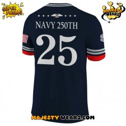Navy Midshipmen 250th Anniversary Uniform Special Football Jersey
