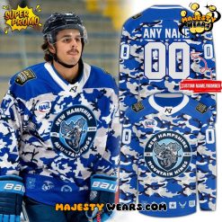 New Hampshire Mountain Kings 2025 Salute to Service Special Hockey Jersey