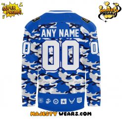 New Hampshire Mountain Kings 2025 Salute to Service Special Hockey Jersey