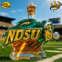 North Dakota State Bison Limited Edition Whiskey Bottle