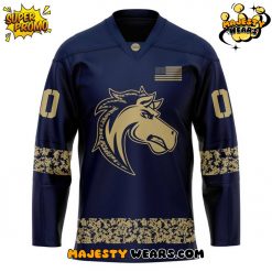 Ogden Mustangs Military Night Appreciation 2025 Custom Hockey Jersey