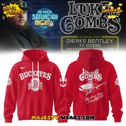 Ohio State Buckeyes x Luke Combs  My Kinda Saturday Night Tour Special Hoodie