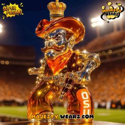 Oklahoma State Cowboys Limited Edition Whiskey Bottle