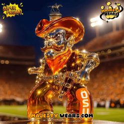Oklahoma State Cowboys Limited Edition Whiskey Bottle