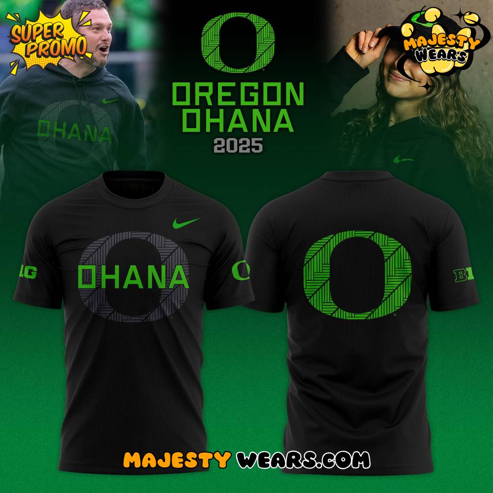 Oregon Ducks Ohana 2025 Special Tee Oregon Ducks Ohana 2025 Special Tee