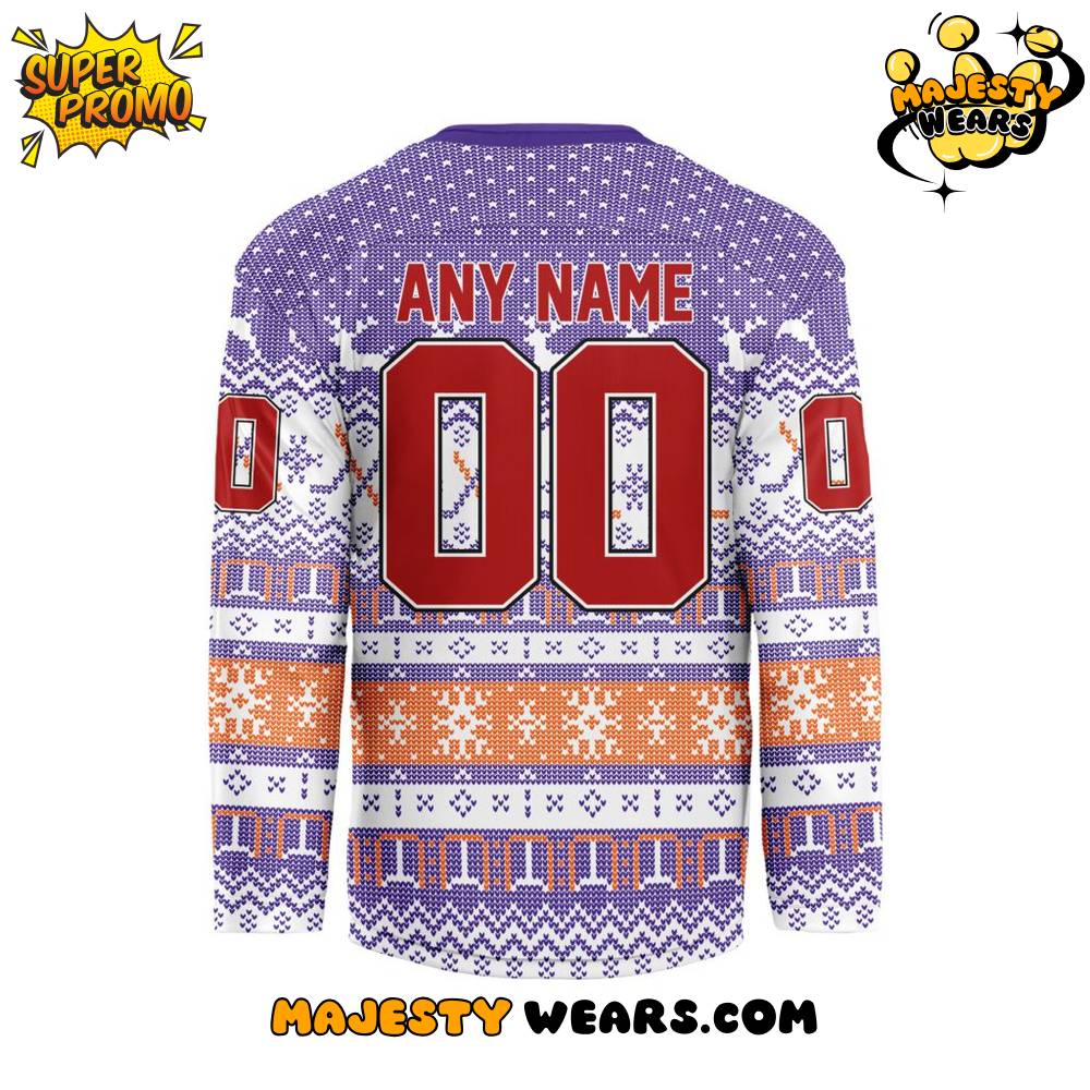Orlando Solar Bears Christmas Design Hockey Jersey Orlando Solar Bears Christmas Design Hockey Jersey