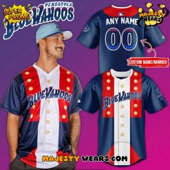 Pensacola Blue Wahoos 250th anniversary of the U.S Custom Baseball Jersey