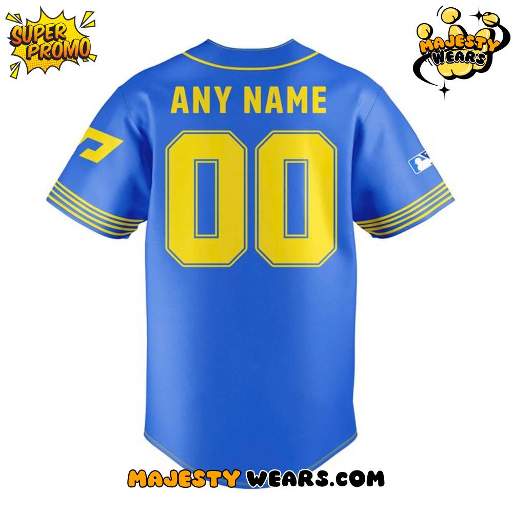 Pensacola Blue Wahoos Sky Joykeys Custom Baseball Jersey Pensacola Blue Wahoos Sky Joykeys Custom Baseball Jersey