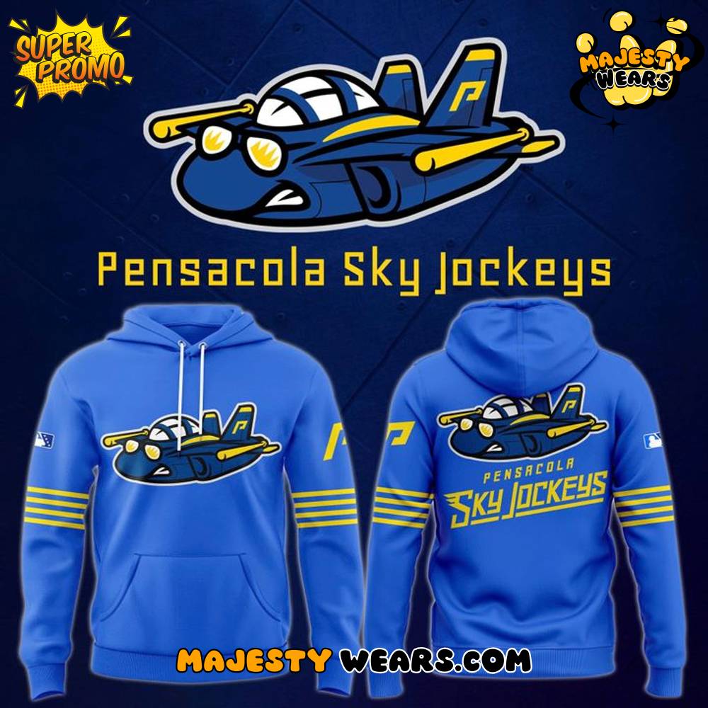 Pensacola Blue Wahoos Sky Joykeys Special Hoodie Pensacola Blue Wahoos Sky Joykeys Special Hoodie