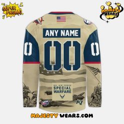 Peoria Rivermen Military Night Appreciation Custom Hockey Jersey