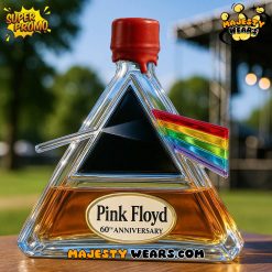 Pink Floyd 60th Anniversary Limited Edition Commemorative Whiskey Bottle