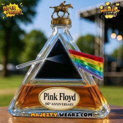 Pink Floyd 60th Anniversary Limited Edition Commemorative Whiskey Bottle