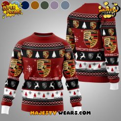 Porsche Special Christmas Design Ugly Sweater