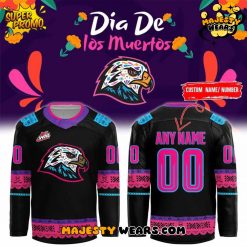 Portland Winterhawks Da de los Muerto 2025 Special Hockey Jersey
