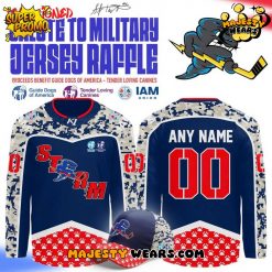 Quad City Storm ”Military Night” Appreciation Custom Hockey Jersey