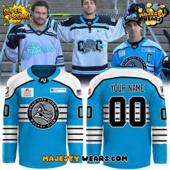 Quad City Storm Special New 2025 Custom Hockey Jersey – Blue