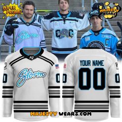 Quad City Storm Special New 2025 Custom Hockey Jersey – White