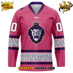 Reading Royals 2025 Pink in the Rink Special Hockey Jersey