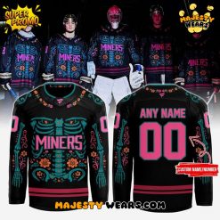 Rock Springs Miners Dia de Muertos 2025 Special Hockey Jersey