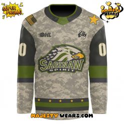 Saginaw Spirit Military Appreciation Night 2025 Special Hockey Jersey