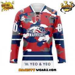Saginaw Spirit x 2025 Military Appreciation Custom Hockey Jersey