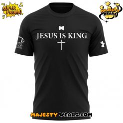 Saluki Football “Jesus Is King” Special Black Tee