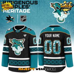 San Jose Sharks Indigenous People Heritage Special Hockey Jersey