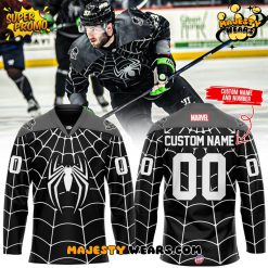 Savannah Ghost Pirates x Marvel Spider-man Custom Hockey Jersey
