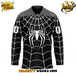 Savannah Ghost Pirates x Marvel Spider-man Custom Hockey Jersey
