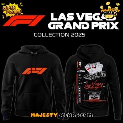Scuderia Ferrari 2025 Las Vegas Grand Prix Steering Special Hoodie