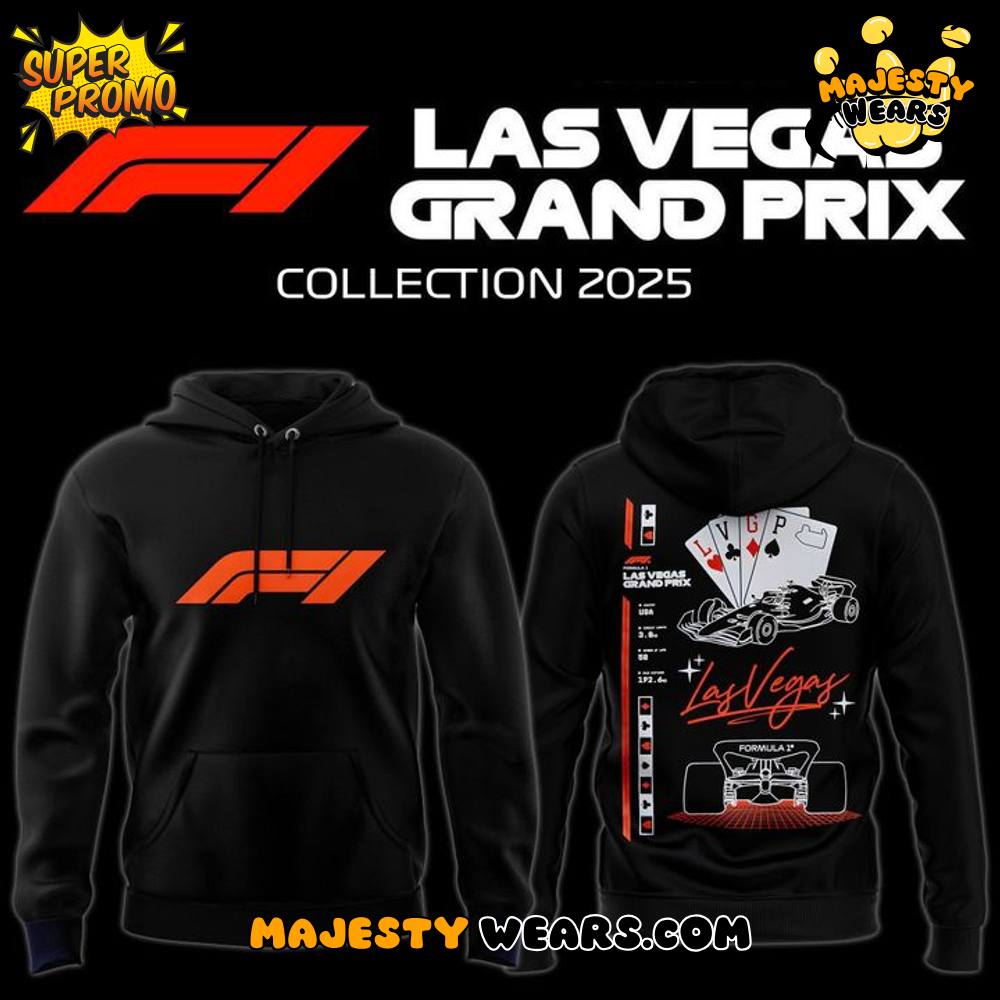 Scuderia Ferrari 2025 Las Vegas Grand Prix Steering Special Hoodie Scuderia Ferrari 2025 Las Vegas Grand Prix Steering Special Hoodie