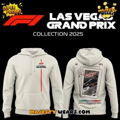 Scuderia Ferrari Las Vegas Grand Prix Three of a Kind Special Hoodie