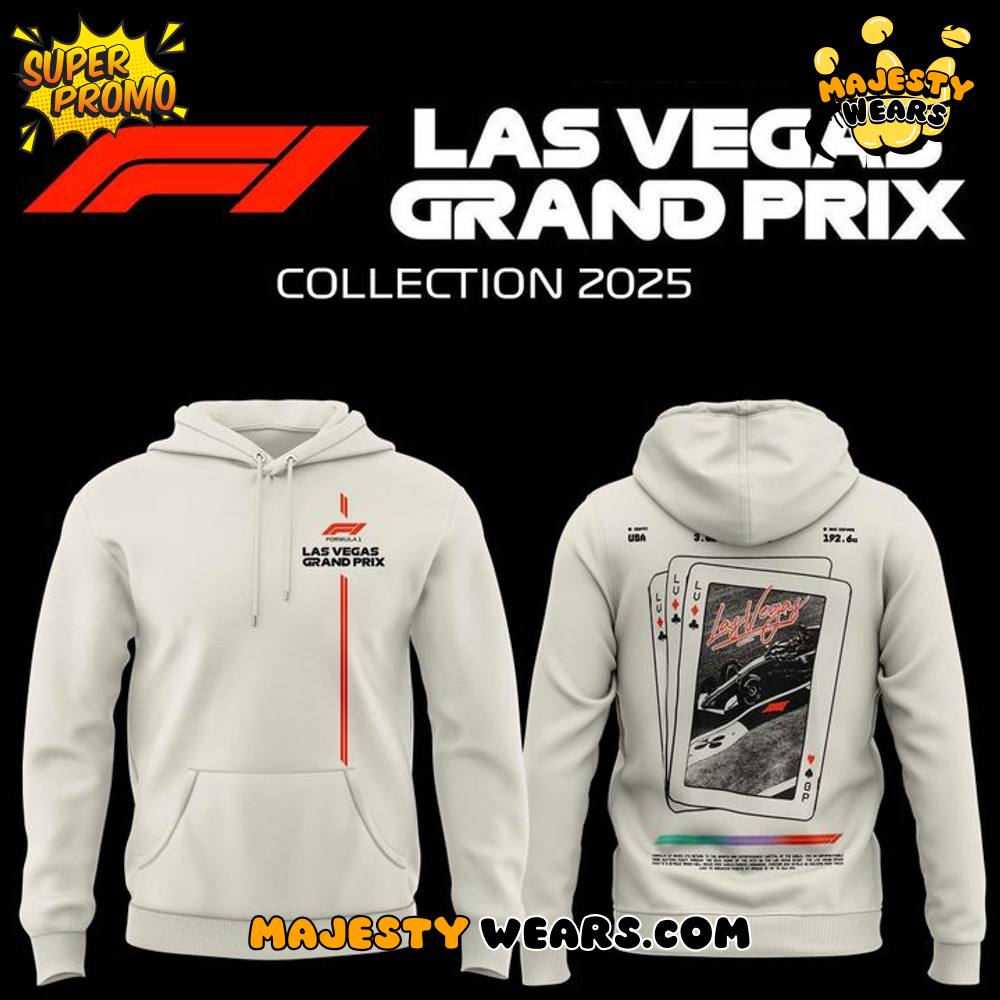 Scuderia Ferrari Las Vegas Grand Prix Three of a Kind Special Hoodie Scuderia Ferrari Las Vegas Grand Prix Three of a Kind Special Hoodie