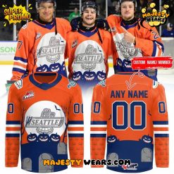 Seattle Thunderbirds x 2025 Halloween Night Custom Hockey Jersey
