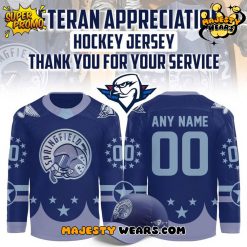 Springfield Thunderbirds American Veterans Day 2025 Special Hockey Jersey