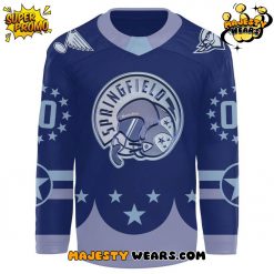 Springfield Thunderbirds American Veterans Day 2025 Special Hockey Jersey