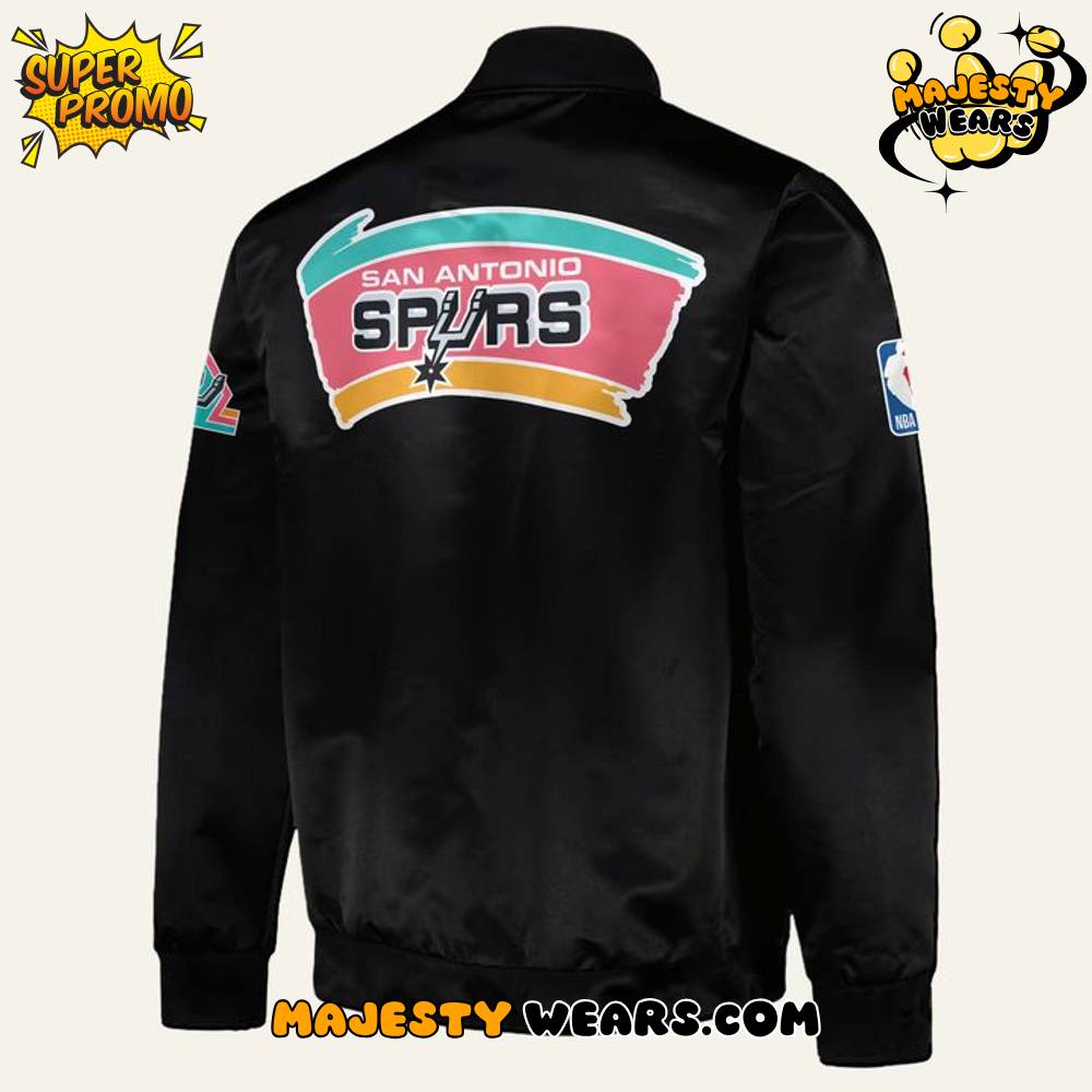Spurs “Back To Black” City Edition Bomber Jacket Spurs “Back To Black” City Edition Bomber Jacket