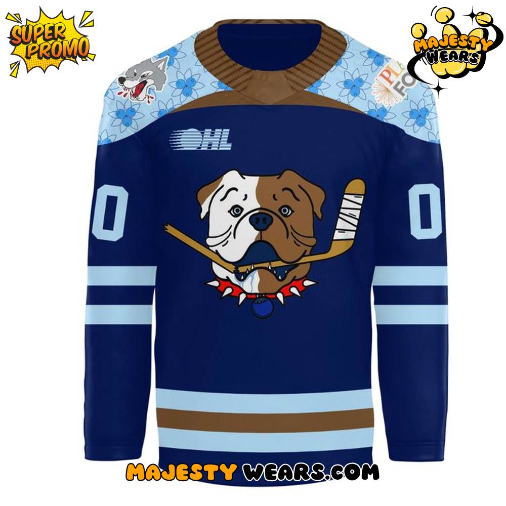 Sudbury Wolves “Sudvegas” Special New Custom Hockey Jersey Sudbury Wolves “Sudvegas” Special New Custom Hockey Jersey