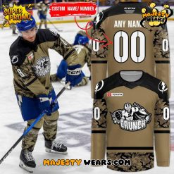 Syracuse Crunch Military Night 2025 Special Hockey Jersey