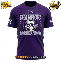 TCU Horned Frogs Women’s Soccer 2025 Big 12 Regular Season Champions Tee