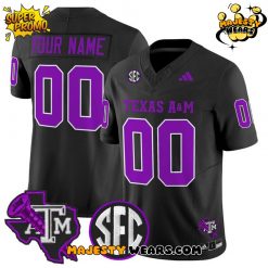 Texas AM Aggies DJ Screw Custom Football Jersey