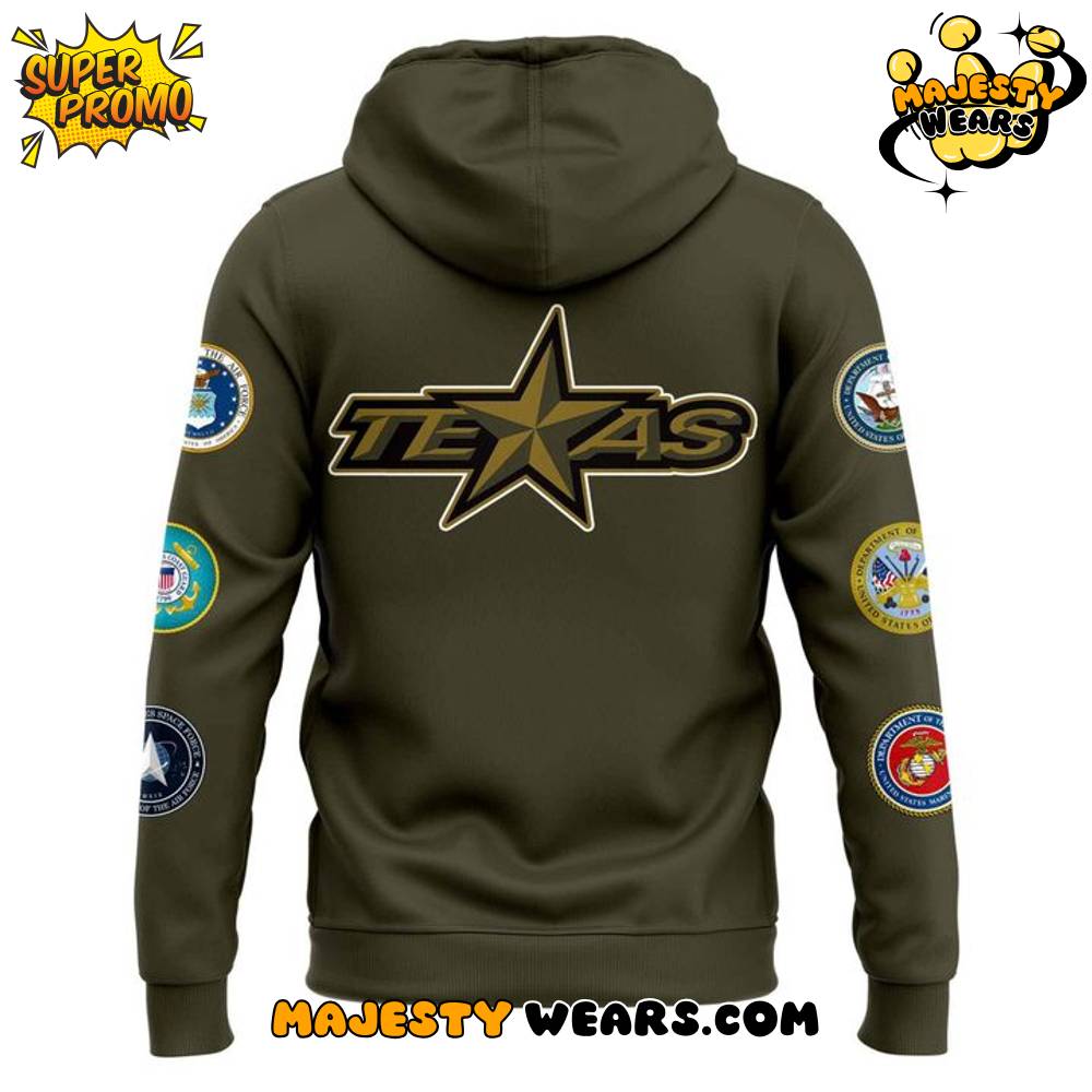 Texas Stars x 2025 Military Appreciation Special Hoodie Texas Stars x 2025 Military Appreciation Special Hoodie
