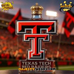 Texas Tech Red Raiders Guns Up Limited Edition Whiskey Bottle
